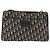 Christian Dior Trotter Canvas Shoulder Bag Navy Gold - vista 2