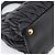 Miu Miu Matelasse Hand Bag Leather 2way Black Gold - vista 17