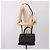 Miu Miu Matelasse Hand Bag Leather 2way Black Gold - vista 29