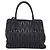 Miu Miu Matelasse Hand Bag Leather 2way Black Gold - vista 3