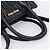 Miu Miu Matelasse Hand Bag Leather 2way Black Gold - vista 7