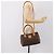 Céline CELINE Macadam Canvas Boston Bag PVC Leather 2way Brown Gold - vista 25