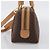 Céline CELINE Macadam Canvas Boston Bag PVC Leather 2way Brown Gold - vista 5