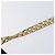 Cartier Sapphire Line Chain Shoulder Bag Leather Navy Gold - vista 10