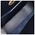 Cartier Sapphire Line Chain Shoulder Bag Leather Navy Gold - vista 18