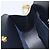 Cartier Sapphire Line Chain Shoulder Bag Leather Navy Gold - vista 20