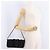 CHANEL Chain Shoulder Bag Satin Black Gold CC - vista 23