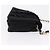 CHANEL Chain Shoulder Bag Satin Black Gold CC - vista 4