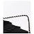 CHANEL Chain Shoulder Bag Satin Black Gold CC - vista 8