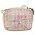 CHANEL Shoulder Bag Canvas Beige Silver CC - vista 3