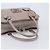 LOEWE Amazona 36 Hand Bag Leather Purple Gray - vista 7