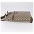 GUCCI GG Supreme Web Sherry Line Tote Bag PVC Beige Gold - vista 5
