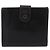 CHANEL COCO Mark Cartera Cuero Negro Oro CC - vista 3