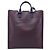GUCCI Hand Bag Leather 2way Navy Silver - view 3