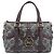Céline CELINE Paris Macadam Canvas Horse Carriage Hand Bag Blue Gold - vue 2