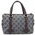 Céline CELINE Paris Macadam Canvas Horse Carriage Hand Bag Blue Gold - vue 3