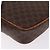 Céline CELINE Macadam Canvas Circle Shoulder Bag PVC Leather Brown Gold - vista 14