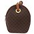 Céline CELINE Macadam Canvas Circle Shoulder Bag PVC Leather Brown Gold - vista 2