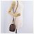 Céline CELINE Macadam Canvas Circle Shoulder Bag PVC Leather Brown Gold - vista 22