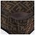 FENDI Zucca Canvas Hand Bag Black Brown - vista 11