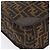 FENDI Zucca Canvas Hand Bag Black Brown - vista 13