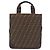FENDI Zucca Canvas Hand Bag Black Brown - vista 2