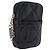 CHANEL Cambon Line Matelasse Pouch Leder Schwarz Silver CC