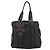 Miu Miu Tote Bag Leather Black Silver - vista 2