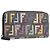 FENDI Zucca Canvas Long Wallet Multicolor Gold