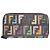 FENDI Zucca Canvas Long Wallet Multicolor Gold - view 2