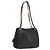 PRADA Schultertasche mit Kette aus Leder Schwarz Gold