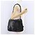 PRADA Schultertasche mit Kette aus Leder Schwarz Gold - Ansicht 26