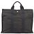Hermès HERMES Her Line MM Hand Bag Canvas Gray Silver - Ansicht 2