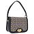 Céline CELINE C Macadam Canvas Shoulder Bag Navy Gold