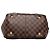 Louis Vuitton Brown Damier Ebene Verona PM - vista 3