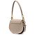 Mala Tess Chloé em pele castanha Small - vista 2