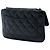Borsa Shopping Pieghevole Chanel in Nylon Nero Graffiti con Patta Caviar - vista 2