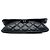 Borsa Shopping Pieghevole Chanel in Nylon Nero Graffiti con Patta Caviar - vista 3