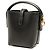 Autre Marque Borsa secchiello Le 37 Saint Laurent in pelle di vitello lucida micro nera - vista 2