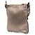 Borsa a tracolla Anagram in pelle metallizzata oro LOEWE - vista 2
