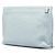 Clutch T LOEWE in pelle blu con Anagramma embossed - vista 2