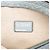 Clutch T LOEWE in pelle blu con Anagramma embossed - vista 5