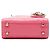Dior Pink Micro Patent Cannage Lady Dior - vista 3