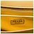 Borsa Prada Yellow Saffiano Lux Top Handle Satchel - vista 5