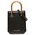 Bulgari Mini tote Serpentine in pelle nera Bvlgari