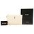 Autre Marque Pouch per tablet Saint Laurent in pelle di vitello monogram chevron bianco - vista 6
