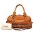 Chloé Paddington East West Zippy Handtasche aus braunem Leder - Ansicht 8