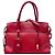 Borsa Prada Esplanade in Saffiano rosso e City Calf