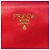 Prada Borsa Crossbody Red Vitello Daino - vista 5