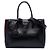 Bibliothèque Borsa Satchel Prada Bibliotheque in vitello City nero